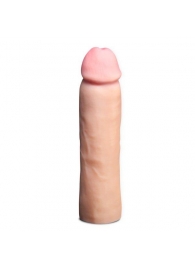 Телесная фаллическая насадка на пенис Magnum Xtender - 23 см. - Blush Novelties - в Нижнем Тагиле купить с доставкой