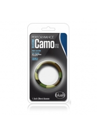 Эрекционное кольцо камуфляжной расцветки Silicone Camo Cock Ring - Blush Novelties - в Нижнем Тагиле купить с доставкой