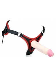 Пояс унисекс UNISEX Style с 2 насадками - LOVETOY (А-Полимер) - купить с доставкой в Нижнем Тагиле