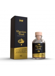 Массажный гель с ароматом маракуйи Passion Fruit - 30 мл. - INTT - купить с доставкой в Нижнем Тагиле