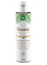 Массажное масло Vegan Coconut - 150 мл. - INTT - купить с доставкой в Нижнем Тагиле
