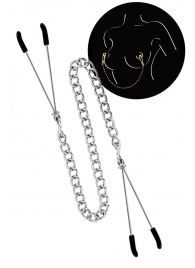Регулируемые зажимы для сосков Sweet Caress Nipple Chain - Sweet Caress - купить с доставкой в Нижнем Тагиле