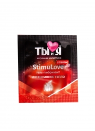 Разогревающий гель-лубрикант Stimulove Strong в одноразовой упаковке - 4 гр. - Биоритм - купить с доставкой в Нижнем Тагиле