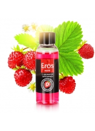 Массажное масло Eros fantasy с ароматом земляники - 50 мл. - Биоритм - купить с доставкой в Нижнем Тагиле