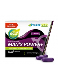 Возбуждающее средство для мужчин Mans Power plus - 10 капсул (0,35 гр.) +1 в подарок - SuperCaps - купить с доставкой в Нижнем Тагиле