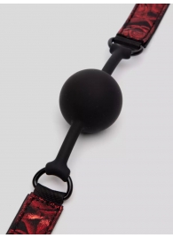 Кляп-шар на двусторонних ремешках Reversible Silicone Ball Gag - Fifty Shades of Grey - купить с доставкой в Нижнем Тагиле