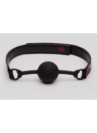 Кляп-шар на двусторонних ремешках Reversible Silicone Ball Gag - Fifty Shades of Grey - купить с доставкой в Нижнем Тагиле