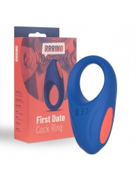 Синее эрекционное кольцо RRRING First Date Cock Ring - FeelzToys - в Нижнем Тагиле купить с доставкой
