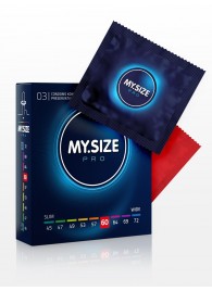 Презервативы MY.SIZE размер 60 - 3 шт. - My.Size - купить с доставкой в Нижнем Тагиле