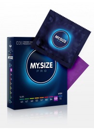 Презервативы MY.SIZE размер 69 - 3 шт. - My.Size - купить с доставкой в Нижнем Тагиле