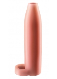 Телесная насадка Real Feel Enhancer XL - 17 см. - Pipedream - в Нижнем Тагиле купить с доставкой