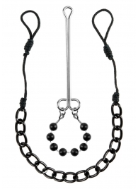 Интимные украшения с бусинами NIPPLE   CLIT JEWELRY - Pipedream - купить с доставкой в Нижнем Тагиле