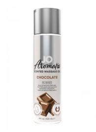 Массажное масло JO Aromatix Massage Oil Chocolate с ароматом шоколада - 120 мл. - System JO - купить с доставкой в Нижнем Тагиле
