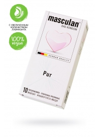 Супертонкие презервативы Masculan Pur - 10 шт. - Masculan - купить с доставкой в Нижнем Тагиле
