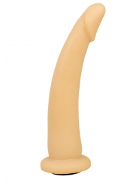 Телесная гладкая насадка-фаллоимитатор Harness - 20 см. - LOVETOY (А-Полимер) - купить с доставкой в Нижнем Тагиле