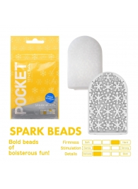 Карманный мастурбатор Spark Beads - Tenga - в Нижнем Тагиле купить с доставкой
