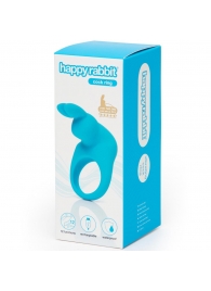 Голубое эрекционное виброкольцо Happy Rabbit Rechargeable Rabbit Cock Ring - Happy Rabbit - в Нижнем Тагиле купить с доставкой