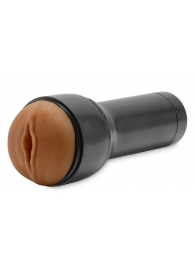 Коричневый мастурбатор-вагина Feel Stroker - Kiiroo - в Нижнем Тагиле купить с доставкой