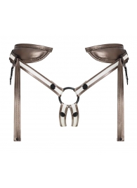 Бронзовый пояс для насадок Desirous Harness - Strap-on-me - купить с доставкой в Нижнем Тагиле