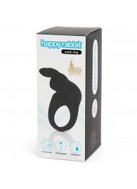 Черное эрекционное виброкольцо Happy Rabbit Rechargeable Rabbit Cock Ring - Happy Rabbit - в Нижнем Тагиле купить с доставкой