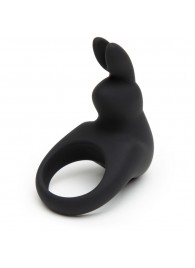 Черное эрекционное виброкольцо Happy Rabbit Rechargeable Rabbit Cock Ring - Happy Rabbit - в Нижнем Тагиле купить с доставкой