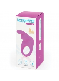 Фиолетовое эрекционное виброкольцо Happy Rabbit Rechargeable Rabbit Cock Ring - Happy Rabbit - в Нижнем Тагиле купить с доставкой
