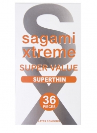 Ультратонкие презервативы Sagami Xtreme Superthin - 36 шт. - Sagami - купить с доставкой в Нижнем Тагиле