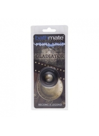 Чёрное эрекционное кольцо Gladiator - Bathmate - в Нижнем Тагиле купить с доставкой
