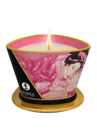 Массажная свеча Rose Petals с ароматом розы - 170 мл. - Shunga - купить с доставкой в Нижнем Тагиле