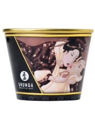 Массажная свеча Intoxicatin Chocolate с ароматом шоколада - 170 мл. - Shunga - купить с доставкой в Нижнем Тагиле