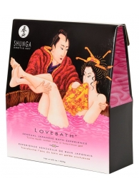 Соль для ванны Lovebath Dragon Fruit, превращающая воду в гель - 650 гр. - Shunga - купить с доставкой в Нижнем Тагиле