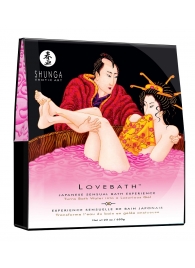 Соль для ванны Lovebath Dragon Fruit, превращающая воду в гель - 650 гр. - Shunga - купить с доставкой в Нижнем Тагиле