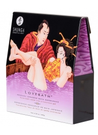Соль для ванны Lovebath Sensual lotus, превращающая воду в гель - 650 гр. - Shunga - купить с доставкой в Нижнем Тагиле