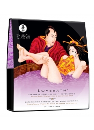 Соль для ванны Lovebath Sensual lotus, превращающая воду в гель - 650 гр. - Shunga - купить с доставкой в Нижнем Тагиле