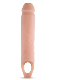 Телесная насадка на пенис 11.5 Inch Cock Sheath Penis Extender - 29,2 см. - Blush Novelties - в Нижнем Тагиле купить с доставкой