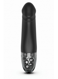 Черный вибратор с электростимуляцией Real Deal Neal - 16,5 см. - MyStim - купить с доставкой в Нижнем Тагиле