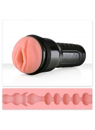 Мастурбатор-вагина Fleshlight - Pink Lady Mini-Lotus - Fleshlight - в Нижнем Тагиле купить с доставкой