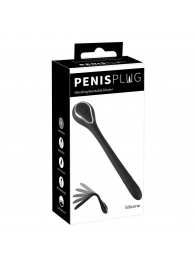 Черный гибкий уретральный стимулятор с вибрацией Vibrating Bendable Dilator - 13,5 см. - Orion - купить с доставкой в Нижнем Тагиле