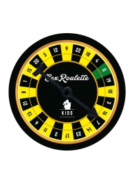 Настольная игра-рулетка Sex Roulette Kiss - Tease&Please - купить с доставкой в Нижнем Тагиле