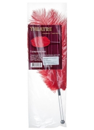 Красное страусовое пёрышко - ToyFa - купить с доставкой в Нижнем Тагиле