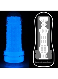 Светящийся в темноте мастурбатор Lumino Play Masturbator Pocketed - Lovetoy - в Нижнем Тагиле купить с доставкой