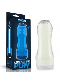 Светящийся в темноте мастурбатор Lumino Play Masturbator Pocketed - Lovetoy - в Нижнем Тагиле купить с доставкой