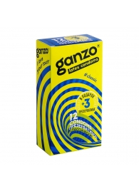 Классические презервативы с обильной смазкой Ganzo Classic - 15 шт. - Ganzo - купить с доставкой в Нижнем Тагиле