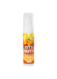 Интимный гель на водной основе Tutti-Frutti  Ванильный пудинг  - 30 гр. - Биоритм - купить с доставкой в Нижнем Тагиле
