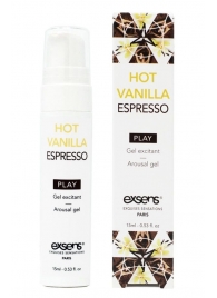 Возбуждающий гель Hot Vanilla Espresso Arousal Gel - 15 мл. - Exsens - купить с доставкой в Нижнем Тагиле