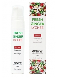 Возбуждающий гель Fresh Ginger Lychee Arousal Gel - 15 мл. - Exsens - купить с доставкой в Нижнем Тагиле