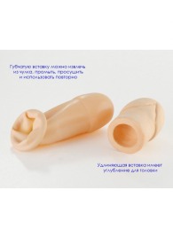 Латексный удлинитель пениса - Sitabella - в Нижнем Тагиле купить с доставкой