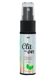 Клиторальный возбуждающий спрей Clit Me On Peppermint - 12 мл. - INTT - купить с доставкой в Нижнем Тагиле