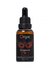 Интимный гель для клитора ORGIE Orgasm Drops Kissable - 30 мл. - ORGIE - купить с доставкой в Нижнем Тагиле