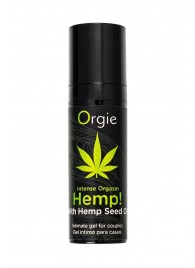Возбуждающий интимный гель для пар ORGIE Hemp Intense Orgasm - 15 мл. - ORGIE - купить с доставкой в Нижнем Тагиле